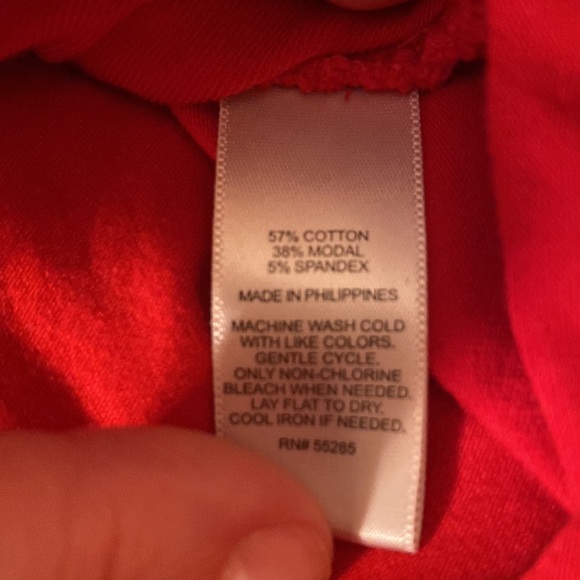 Express red size‎ large top shirt blouse - Picture 3 of 4